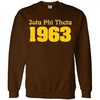Iota Phi Theta Year Crewneck Sweatshirt(Brown)