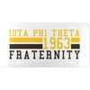 Iota Phi Theta Year License Plates