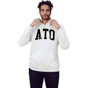 Greekgear Alpha Tau Omega ATO Nickname Hooded Sweatshirt(White)