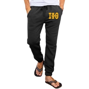 Greekgear Iota Phi Theta Big Letter Sweatpants(Black)