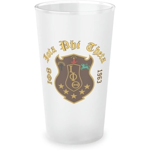 Greekgear Iota Phi Theta Frosted Glass, 16oz