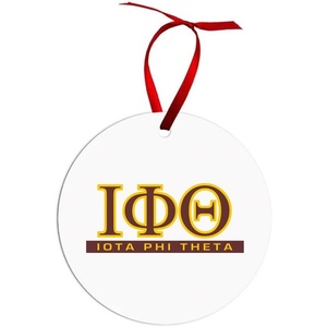 Iota Phi Theta Classic Circle Ornaments