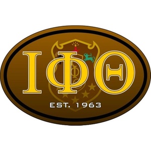 Iota Phi Theta Color Oval Decal