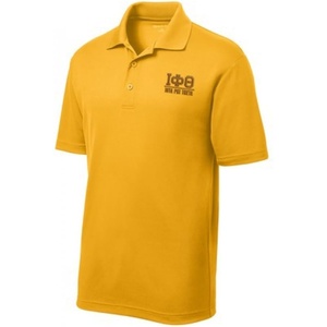 Iota Phi Theta Greek Letter Polos(Gold)