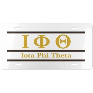 Iota Phi Theta Lettered Lines License Covers
