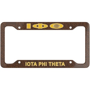 Iota Phi Theta License Plate Frame – New