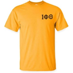 Iota Phi Theta World Famous Crest – Shield Tee(Gold)