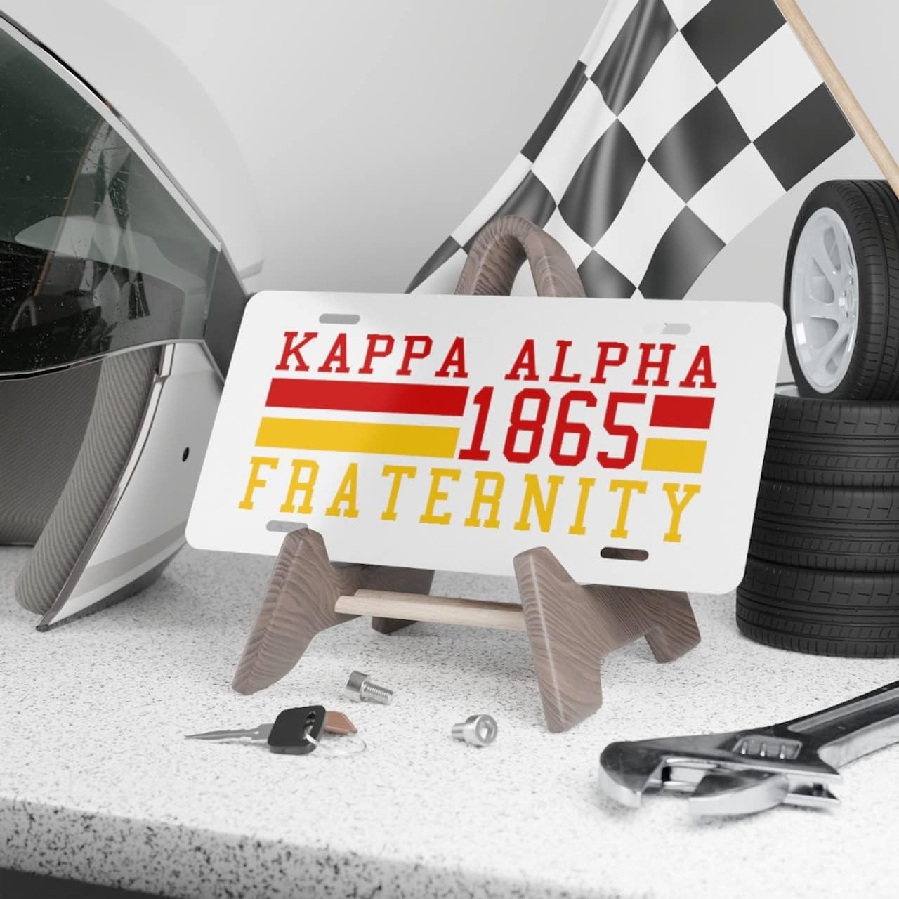 image:imageKappa Alpha Year License Plates