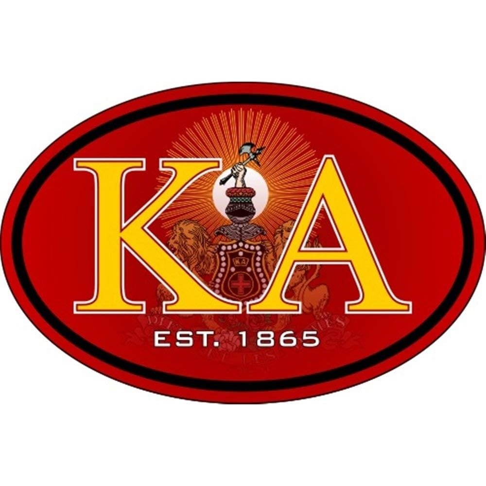 image:imageKappa Alpha Color Oval Decal