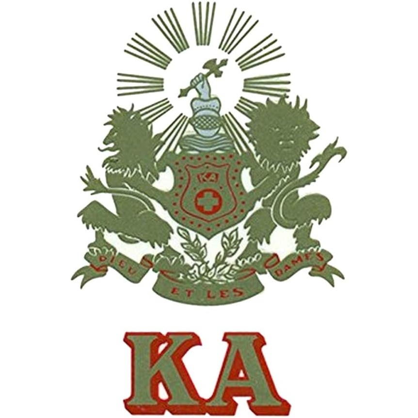 image:imageKappa Alpha Crest Decal Multicolored