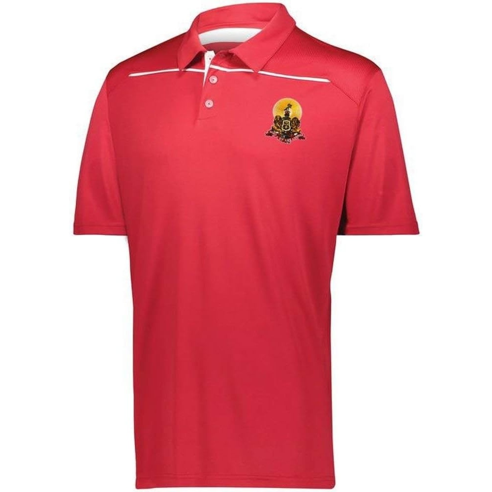 image:imageKappa Alpha Greek Crest Emblem Defer PoloScarletWhite