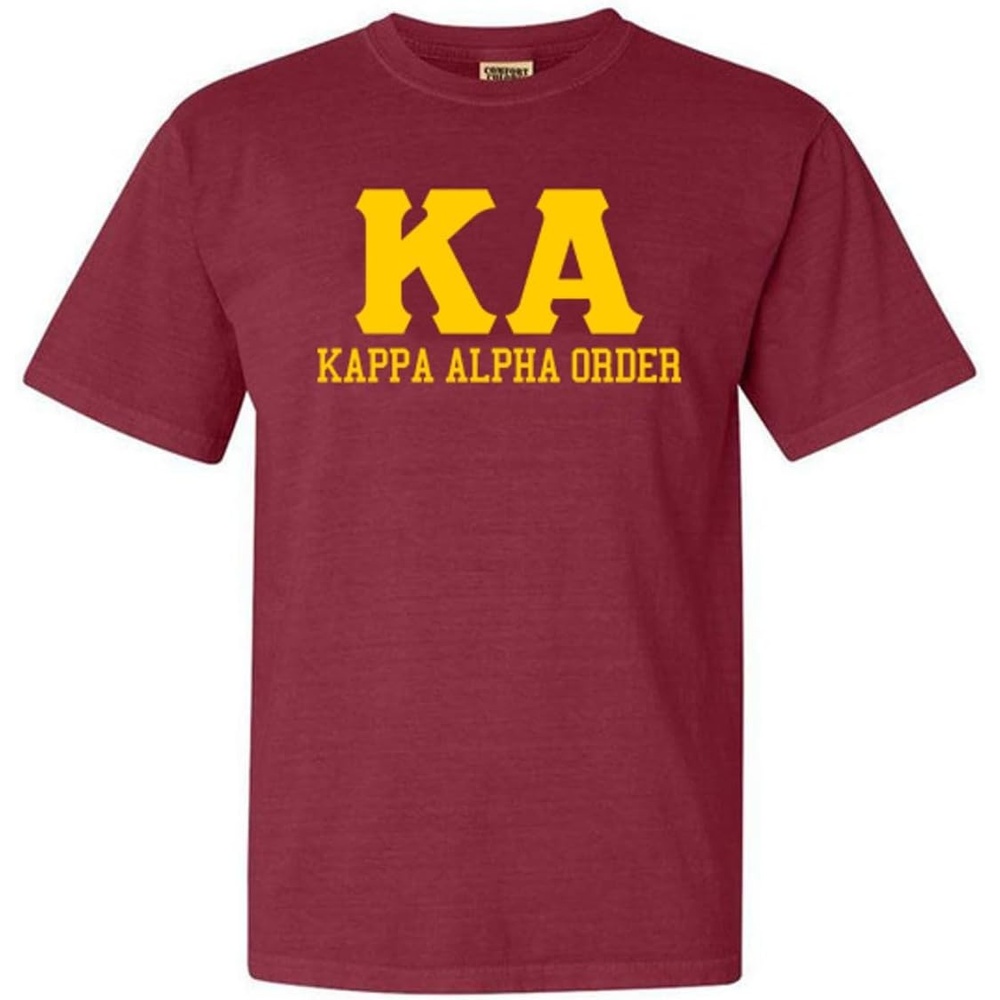 image:imageKappa Alpha Greek Heavyweight TShirtBerry