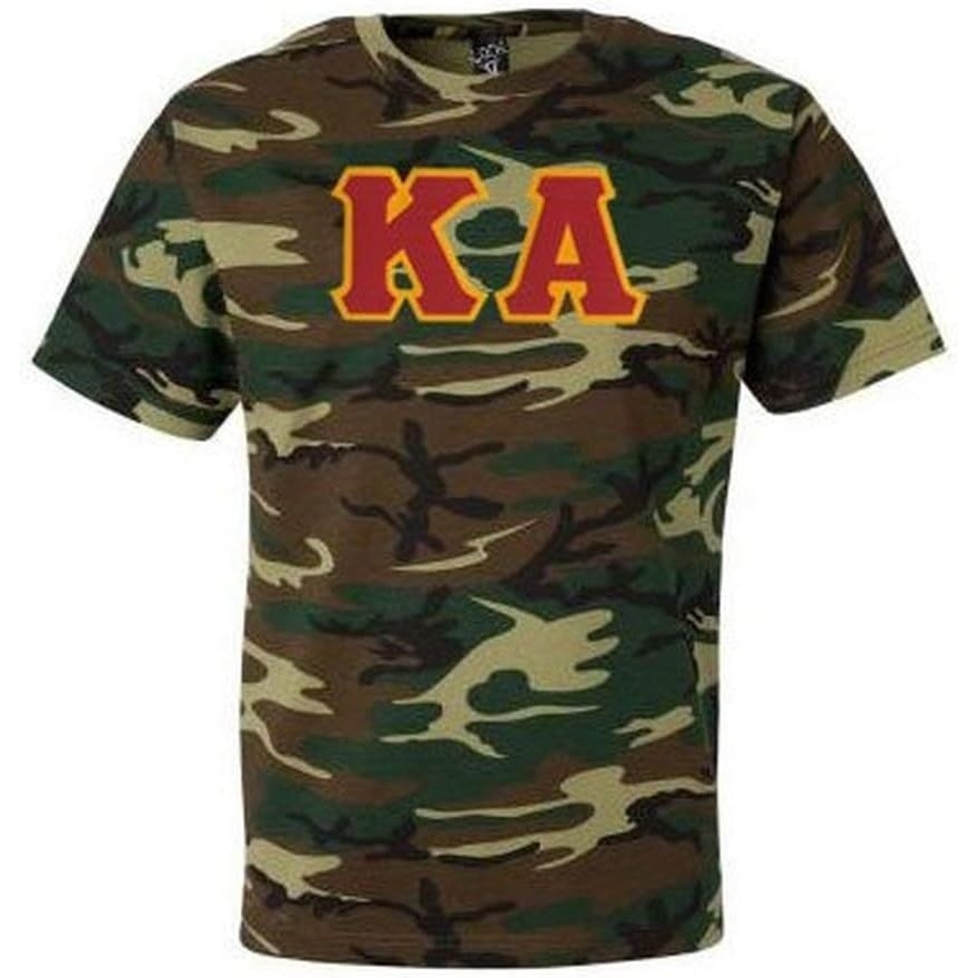 image:imageKappa Alpha Lettered Camouflage TShirtCamouflage