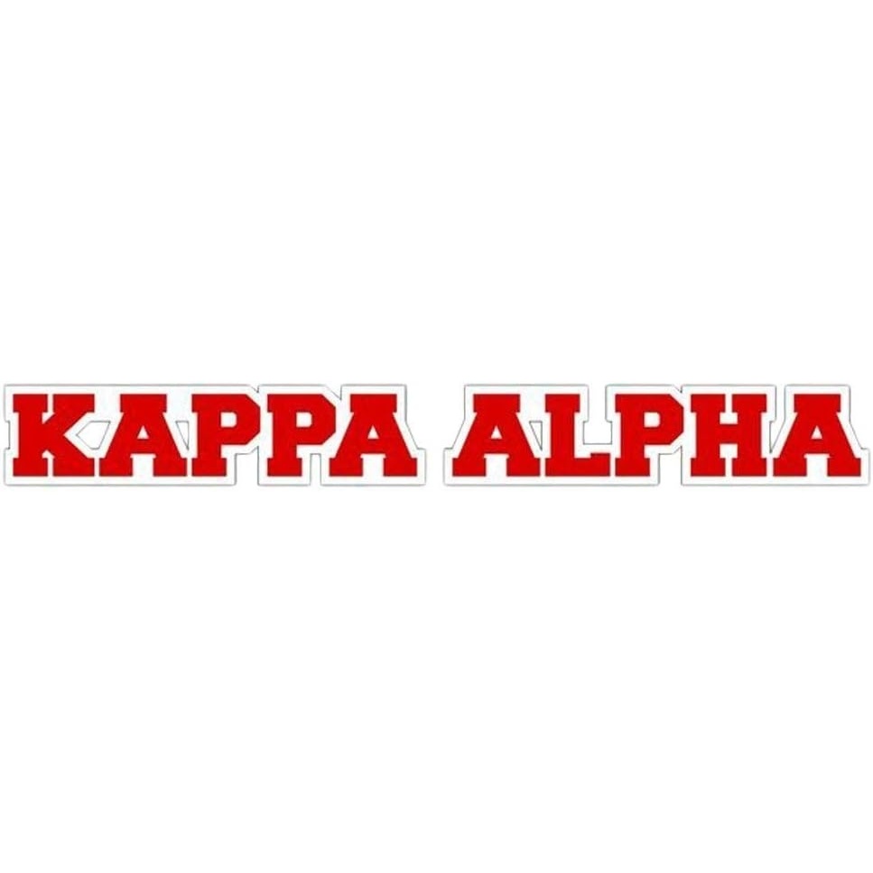 image:imageKappa Alpha Long Window Sticker