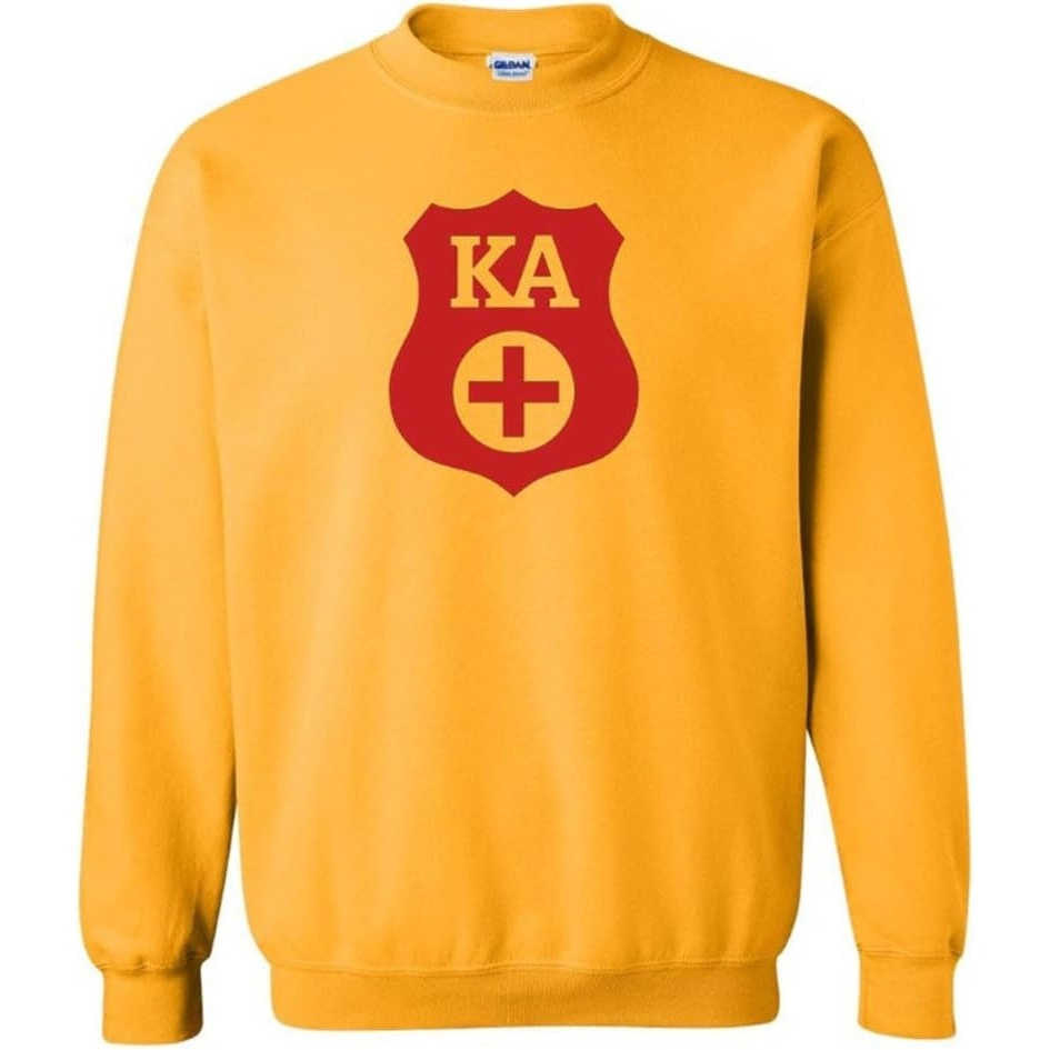image:imageKappa Alpha Shield Crewneck SweatshirtGold