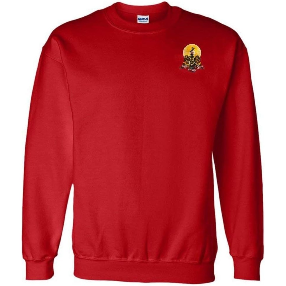 image:imageKappa Alpha World Famous Crest Shield PATCH Crewneck SweatshirtRed