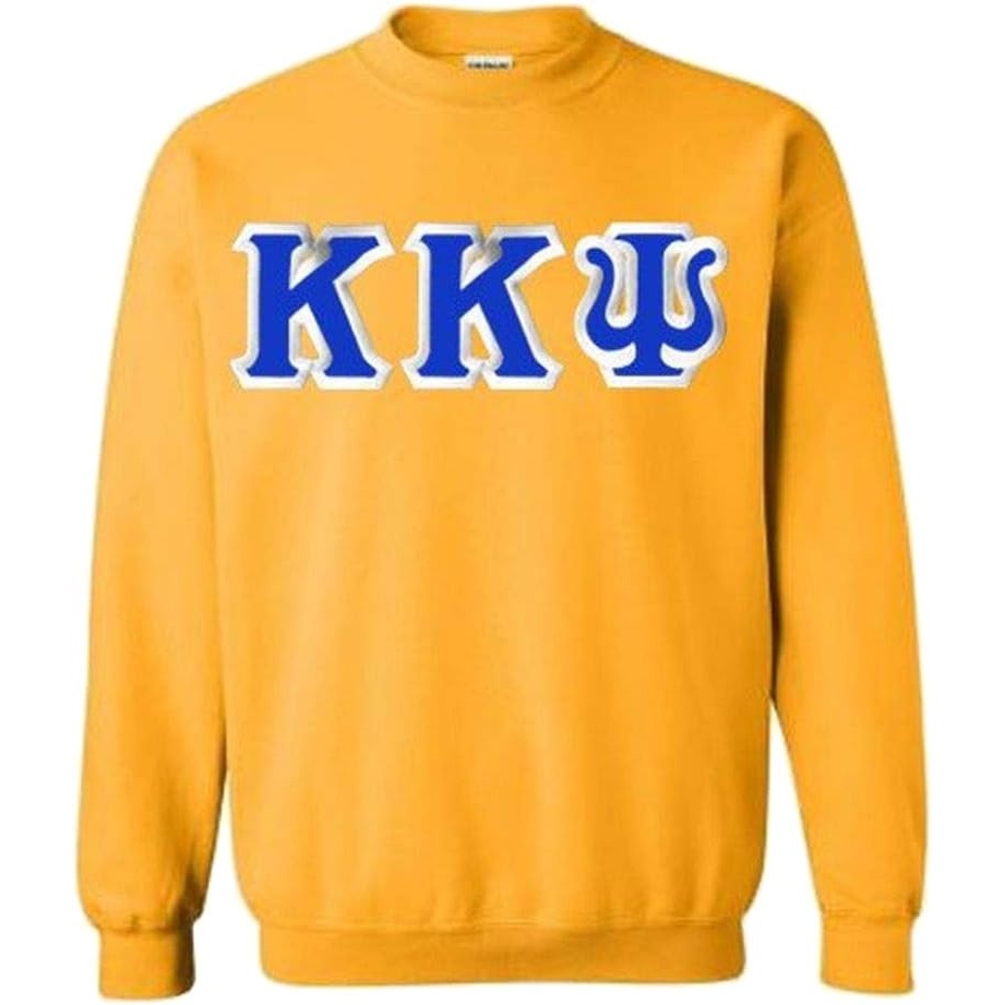 image:imageKappa Kappa Psi Custom Twill Crewneck SweatshirtAthletic Gold
