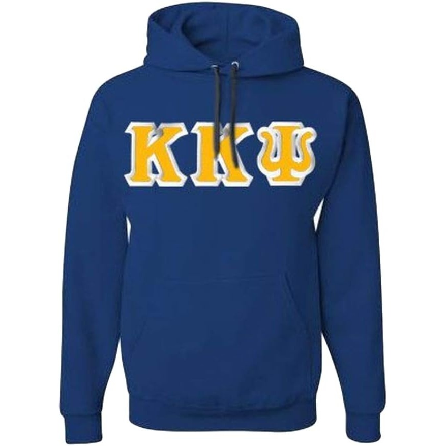 image:imageKappa Kappa Psi Custom Twill Hooded SweatshirtNavy Blue
