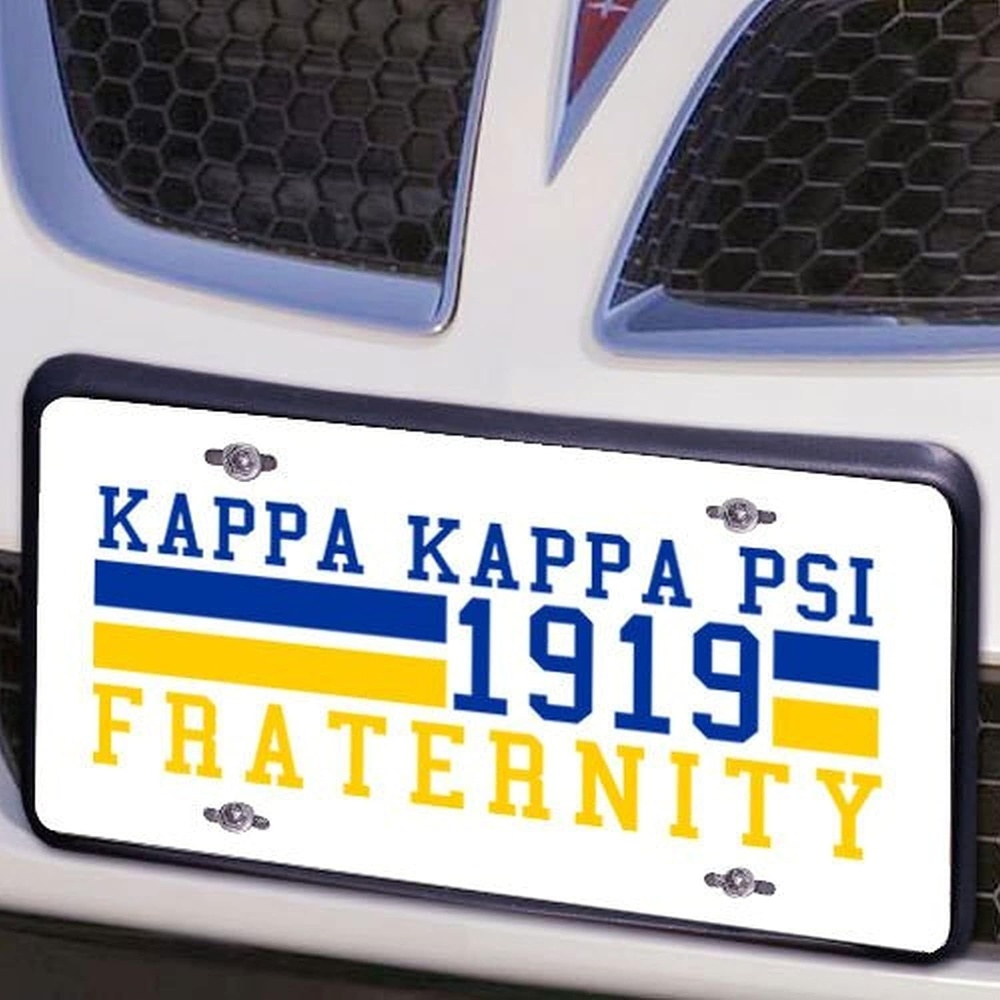 image:imageKappa Kappa Psi Year License Plate