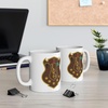 Greekgear Iota Phi Theta Crest Ceramic Coffee Cups, 11oz