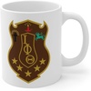 Greekgear Iota Phi Theta Crest Ceramic Coffee Cups, 11oz