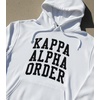 Kappa Alpha Nickname Hooded Sweatshirt(White)