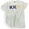 Kappa Kappa Psi Multi Color Letter Tee(Light Grey)