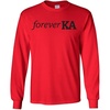 Forever Kappa Alpha Long Sleeve Tee(Red)