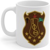 Greekgear Iota Phi Theta Crest Ceramic Coffee Cups, 11oz