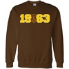 Greekgear Iota Phi Theta Year Crest Crew(Brown)