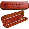Greekgear Kappa Kappa Psi Wooden Pen Set Brown w/Black Imprint Color(Brown w/Black Imprint Color)