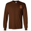 Iota Phi Theta Fraternity Crest – Shield Longsleeve Tee(Dark Chocolate)