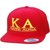 Kappa Alpha Flatbill Snapback Hats Original(Red)