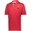 Kappa Alpha Greek Crest Emblem Defer Polo(Scarlet/White)