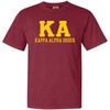 Kappa Alpha Greek Heavyweight T-Shirt(Berry)