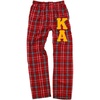 Kappa Alpha Pajamas Flannel Pant(Red/White)