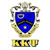 Kappa Kappa Psi Crest Window Decals Stickers White w/Yellow Imprint Color(White W/Yellow Imprint Color)