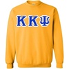 Kappa Kappa Psi Custom Twill Crewneck Sweatshirt(Athletic Gold)