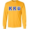 Kappa Kappa Psi Custom Twill Long Sleeve T-Shirt(Gold)
