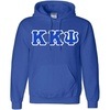Kappa Kappa Psi Sewn Lettered Sweatshirts(Royal Blue)