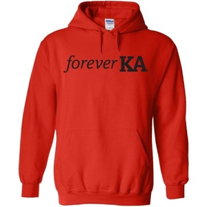 Forever Kappa Alpha Hooded Sweatshirt(Red)