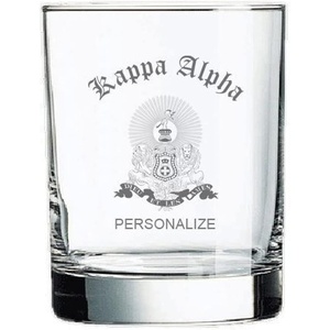 Greekgear Kappa Alpha Old Style Glass Transparent