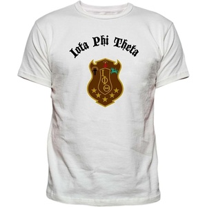 Iota Phi Theta Vintage Crest T-Shirt(White)