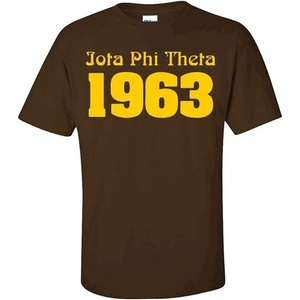 Iota Phi Theta Year Short Sleeve Tee(Brown)