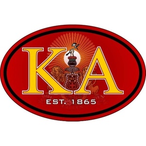 Kappa Alpha Color Oval Decal
