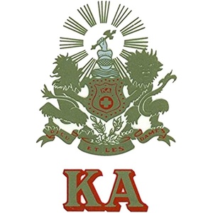 Kappa Alpha Crest Decal Multicolored