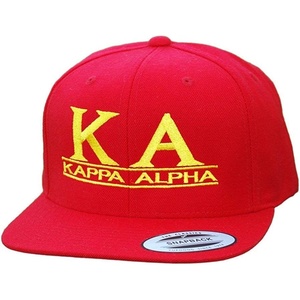 Kappa Alpha Flatbill Snapback Hats Original(Red)