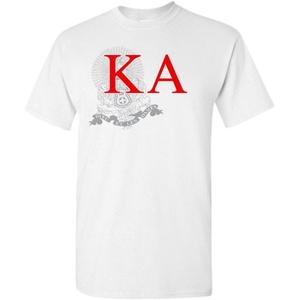 Kappa Alpha Greek Crest T-Shirt(Light Grey)