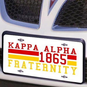 Kappa Alpha Year License Plate
