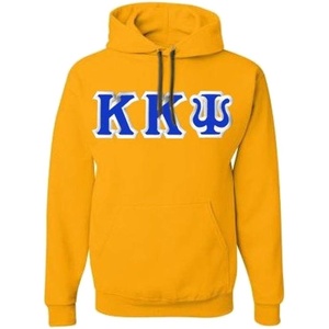 Kappa Kappa Psi Custom Twill Hooded Sweatshirt(Athletic Gold)